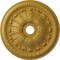 Ekena Millwork Tomango Egg & Dart Medallion (Canopies up to 6 3/4"), 27 7/8"OD x 3 7/8"ID x 2 1/2"P, Gold CM27TOIGS - alternate 1